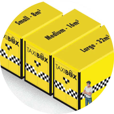 Local storage in 3 sizes
